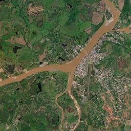 El Bagre High Resolution Satellite Map