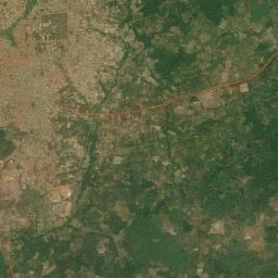 Agnibilékrou High Resolution Satellite Map