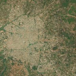 Bouaflé High Resolution Satellite Map