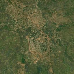 Kaga Bandoro High Resolution Satellite Map