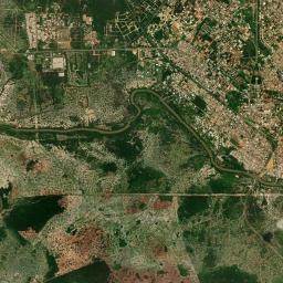 Dimbokro High Resolution Satellite Map