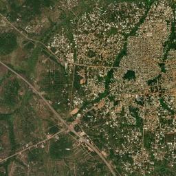 Toumodi High Resolution Satellite Map