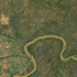 Bossangoa High Resolution Satellite Map