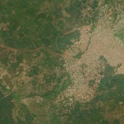 Oumé High Resolution Satellite Map