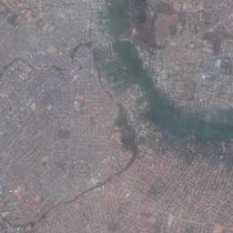 Benin City High Resolution Satellite Map