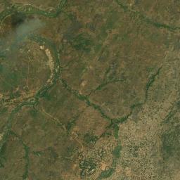 Bozoum High Resolution Satellite Map