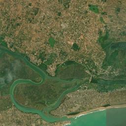 Aného High Resolution Satellite Map