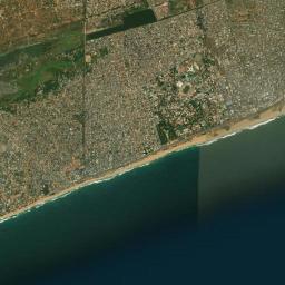 Aflao High Resolution Satellite Map