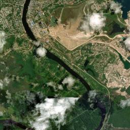 Linden High Resolution Satellite Map