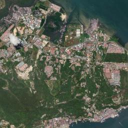 Sandakan High Resolution Satellite Map