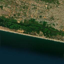 Grand-Bassam High Resolution Satellite Map