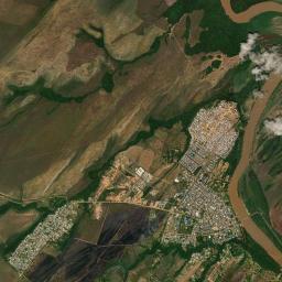Puerto Gaitán High Resolution Satellite Map