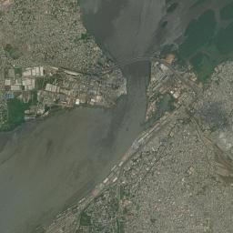 Bonabéri High Resolution Satellite Map