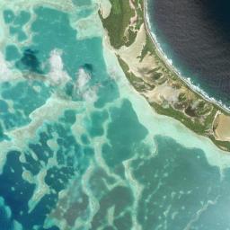 Tabuaeran High Resolution Satellite Map