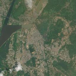 Edéa High Resolution Satellite Map