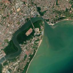 Kuantan High Resolution Satellite Map