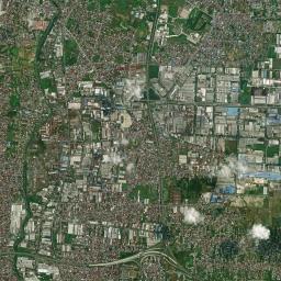 Kota Medan High Resolution Satellite Map