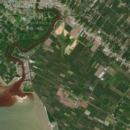 Kampung Tanjung Karang High Resolution Satellite Map