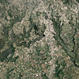 Berastagi High Resolution Satellite Map