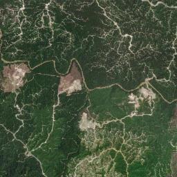 Long Ampan Aing or Abanang High Resolution Satellite Map