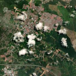 Tangkak High Resolution Satellite Map