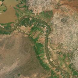 Saacow High Resolution Satellite Map