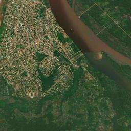 Ouésso High Resolution Satellite Map