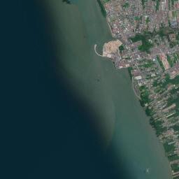 Pontian Kechil High Resolution Satellite Map