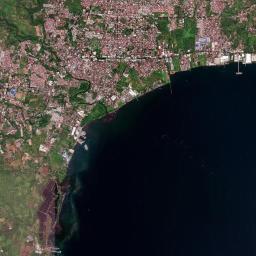 Bitung, SA locator map