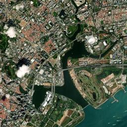Singapore High Resolution Satellite Map