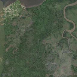 Cocobeach High Resolution Satellite Map