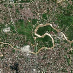 Kota Pekanbaru High Resolution Satellite Map