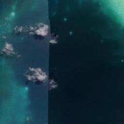 Abemama High Resolution Satellite Map