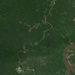 Kabupaten Mahakam Hulu High Resolution Satellite Map