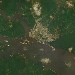Santa Isabel do Rio Negro High Resolution Satellite Map