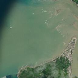 Bahía de Caráquez High Resolution Satellite Map