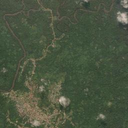 Okondja High Resolution Satellite Map