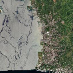 Kota Sorong High Resolution Satellite Map