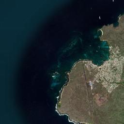 Puerto Baquerizo Moreno High Resolution Satellite Map