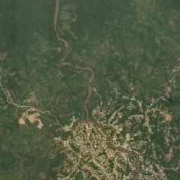 Koulamoutou High Resolution Satellite Map