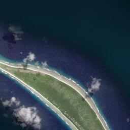 Arorae High Resolution Satellite Map