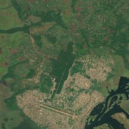 Nioki High Resolution Satellite Map