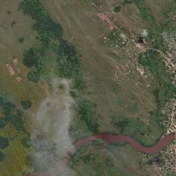 Tchibanga High Resolution Satellite Map