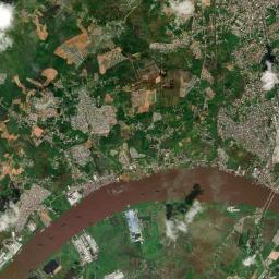 Kota Palembang High Resolution Satellite Map
