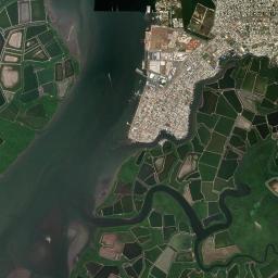 Puerto Bolívar High Resolution Satellite Map