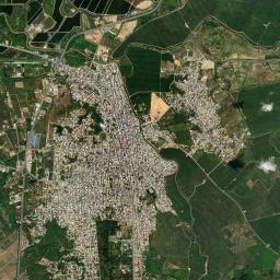 Santa Rosa High Resolution Satellite Map