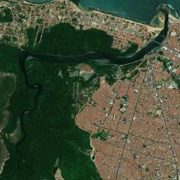 Fortaleza, CE locator map
