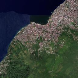 Kota Ambon High Resolution Satellite Map