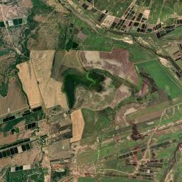 Jaguaruana High Resolution Satellite Map