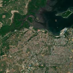 Tanga High Resolution Satellite Map